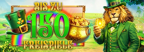 St. Patrick’s Day: bis zu 150 Freispiele holen!